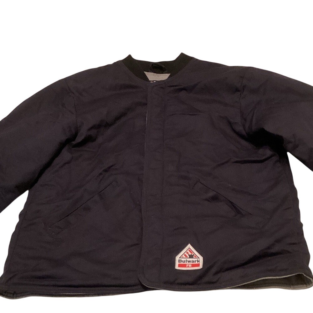 Bulwark Men's Black Bomber Jacket - Picture 2 of 8